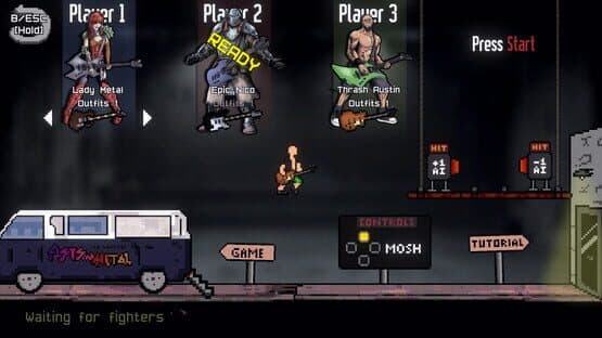 It's Raining Fists and Metal — screenshot 1