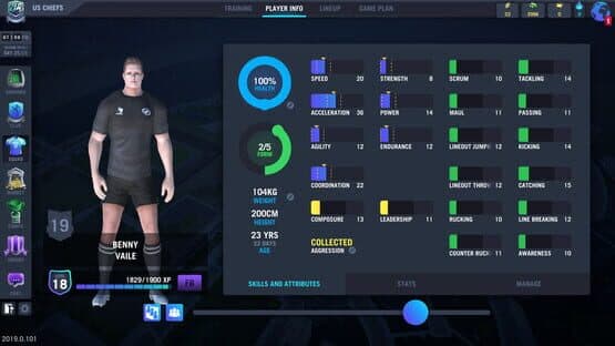 Blackout Rugby Manager — screenshot 4