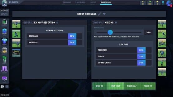 Blackout Rugby Manager — screenshot 6