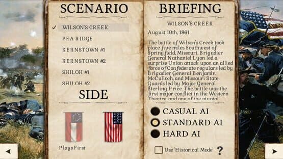 Great Battles of the American Civil War — screenshot 1