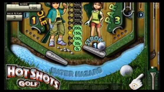 Pinball Heroes: Hot Shots Golf — screenshot 2