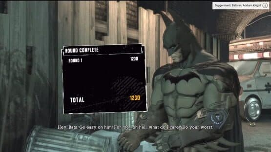 Batman: Arkham Asylum - Crime Alley Challenge Map — screenshot 2