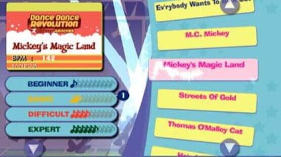 Dance Dance Revolution: Disney Grooves — screenshot 2