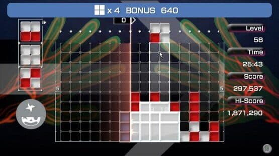 Lumines: Puzzle Fusion — screenshot 1