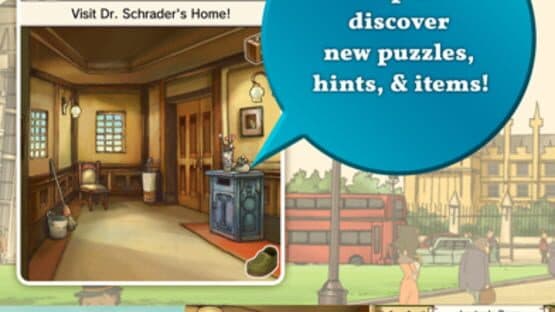 Professor Layton and the Diabolical Box HD for Mobile — screenshot 1