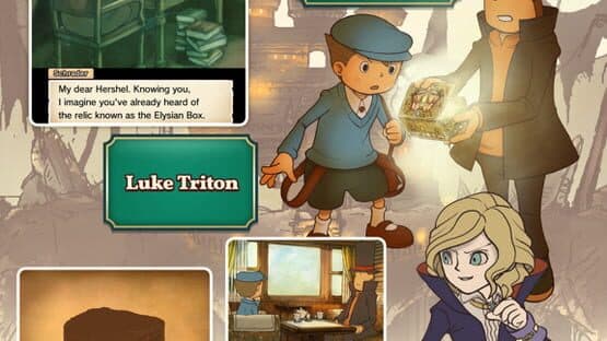 Professor Layton and the Diabolical Box HD for Mobile — screenshot 3