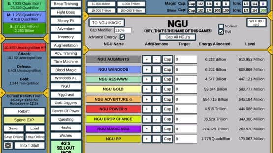 NGU Idle — screenshot 4