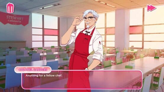I Love You, Colonel Sanders! A Finger Lickin' Good Dating Simulator — screenshot 3