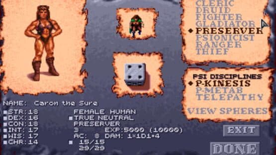 Dark Sun: Shattered Lands — screenshot 2