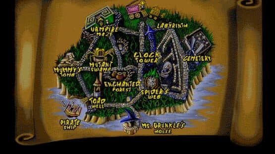 JumpStart Adventures 4th Grade: Haunted Island — screenshot 1