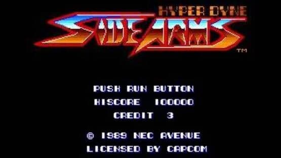 Hyper Dyne: Side Arms — screenshot 1