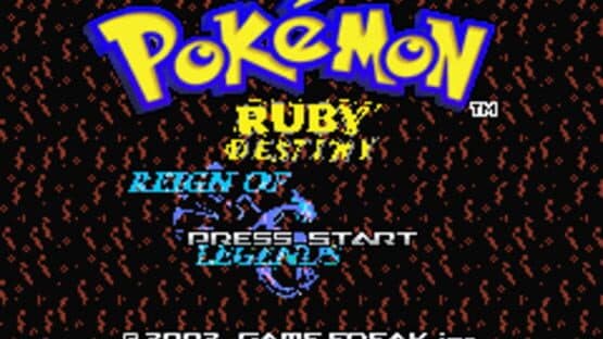 Pokémon Ruby Destiny: Reign of Legends — screenshot 1