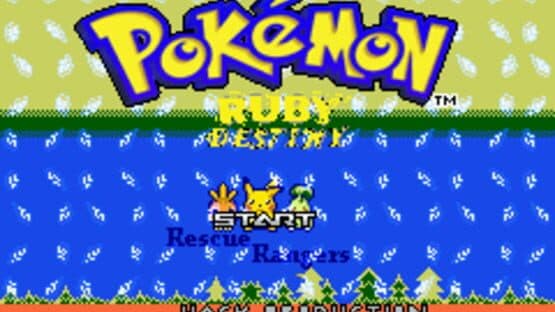 Pokémon Ruby Destiny: Rescue Rangers — screenshot 1