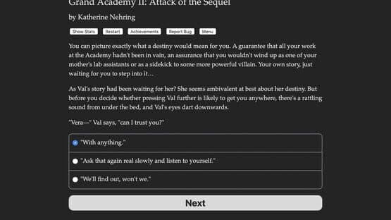 Grand Academy II: Attack of the Sequel — screenshot 2