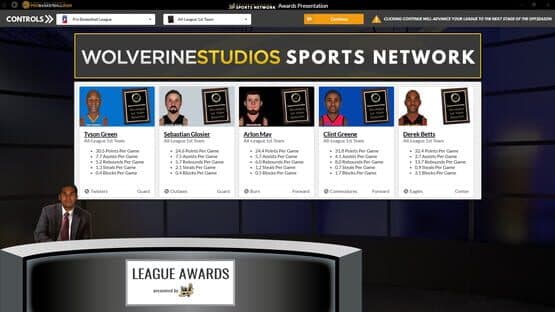 Draft Day Sports: Pro Basketball 2020 — screenshot 3