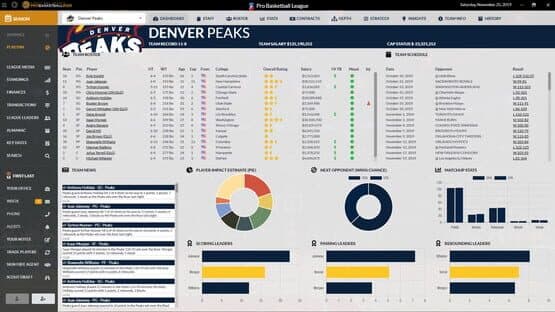 Draft Day Sports: Pro Basketball 2020 — screenshot 6