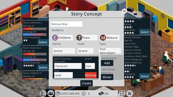 Comic Book Tycoon — screenshot 2