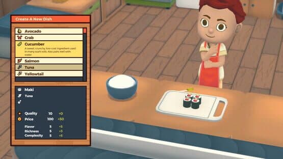 Rolling Hills: Make Sushi, Make Friends — screenshot 2