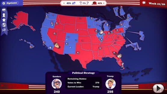 The Political Machine 2020 — screenshot 4