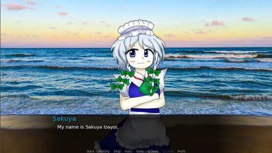 Sakuya Izayoi Gives You Advice and Dabs — screenshot 1