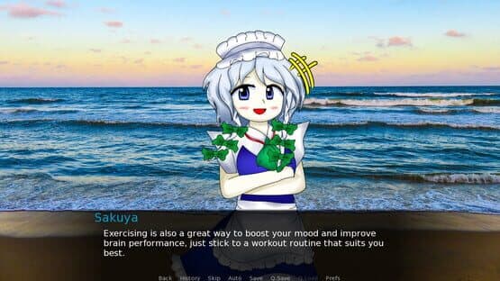 Sakuya Izayoi Gives You Advice and Dabs — screenshot 3