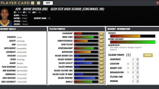 Draft Day Sports: College Football 2020 — screenshot 5