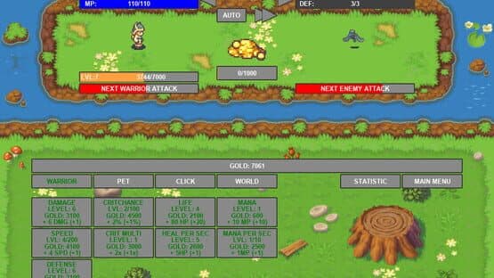 Idle Warrior — screenshot 2