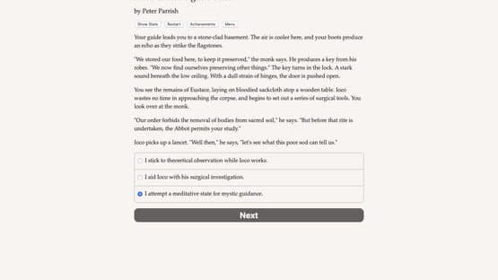 Mask of the Plague Doctor — screenshot 1