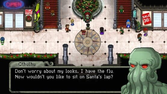 Cthulhu Saves Christmas — screenshot 1
