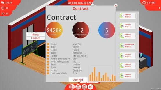 Anime Studio Tycoon — screenshot 4