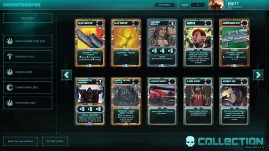 Doomtrooper CCG — screenshot 2