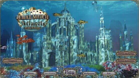 Jewel Match Atlantis Solitaire: Collector's Edition — screenshot 1