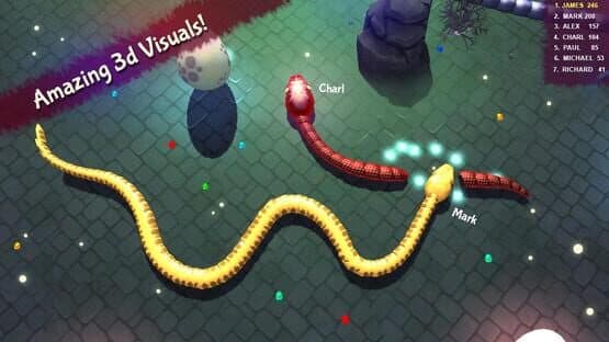 3D Snake . io — screenshot 2