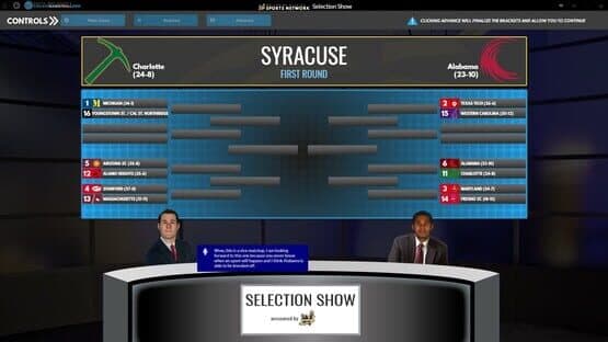 Draft Day Sports: College Basketball 2020 — screenshot 1