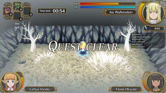 Is It Wrong to Try to Pick Up Girls in a Dungeon? Infinite Combate — screenshot 6
