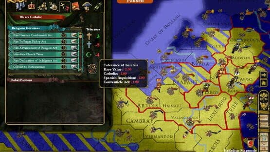Europa Universalis III: In Nomine — screenshot 1