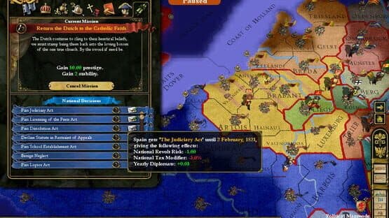 Europa Universalis III: In Nomine — screenshot 2