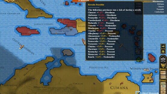 Europa Universalis III: In Nomine — screenshot 4