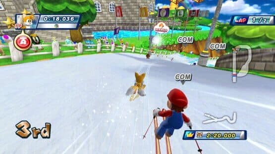 Mario & Sonic at the Olympic Winter Games — screenshot 2