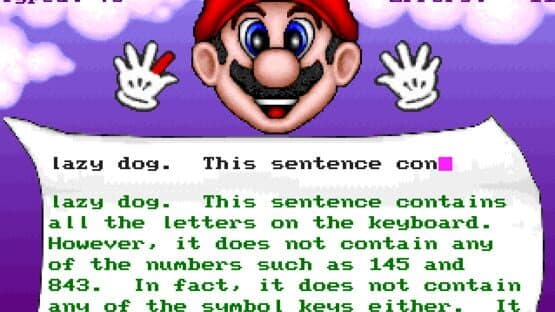 Mario Teaches Typing 2 — screenshot 1