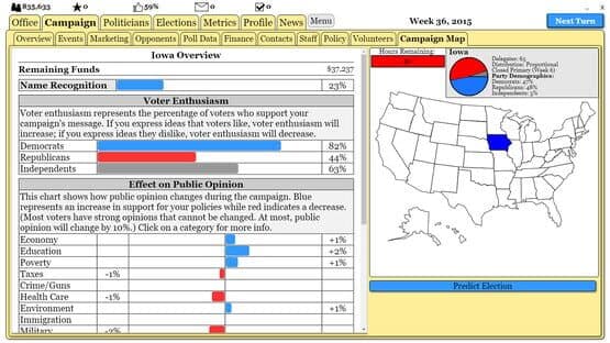 The Political Process — screenshot 1
