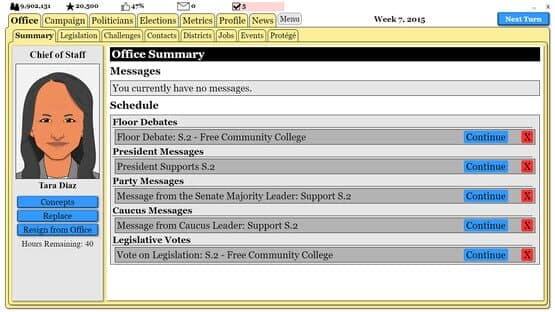 The Political Process — screenshot 2