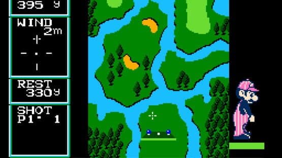 Family Computer Golf: U.S. Course — screenshot 1