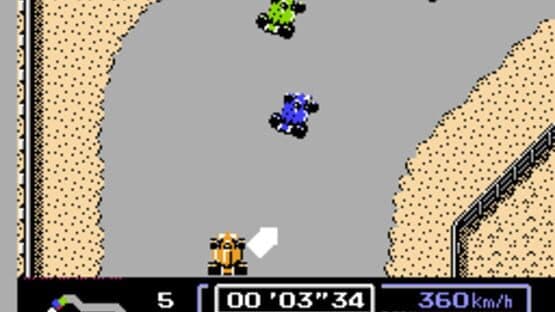 Famicom Grand Prix: F-1 Race — screenshot 1