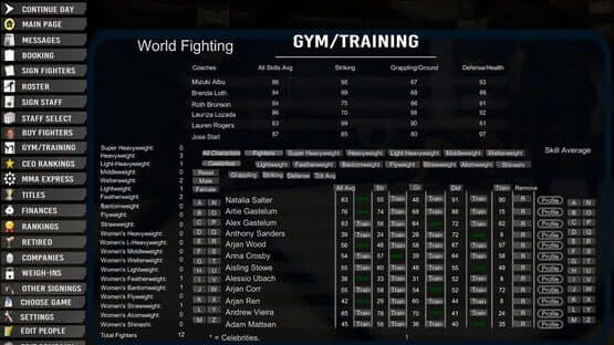 MMA President — screenshot 4