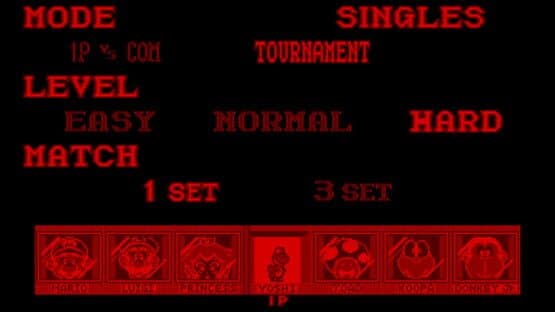 Mario's Tennis — screenshot 3
