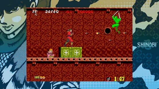 Sega Ages: Shinobi — screenshot 1