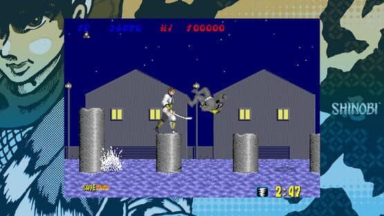 Sega Ages: Shinobi — screenshot 2
