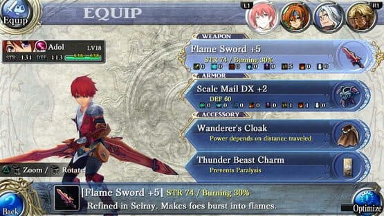 Ys: Memories of Celceta — screenshot 6