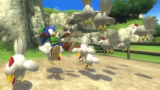 Sonic Lost World: The Legend of Zelda Zone — screenshot 1